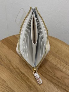 画像4: 【4月中旬〜4月下旬】テキスタイルぺたんこ長財布　6100180 (4)