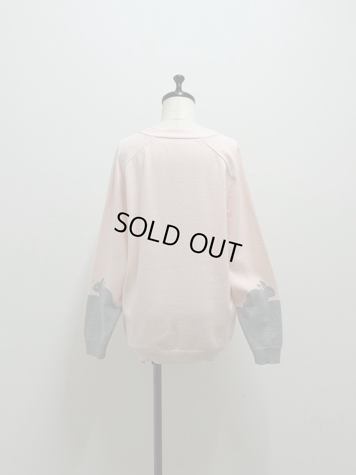 画像2: 【3月下旬〜4月上旬】シルエットたっぷりVカーデ（M）6120010 (2)