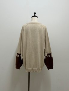 画像5: 【3月下旬〜4月上旬】シルエットたっぷりVカーデ（M）6120010 (5)