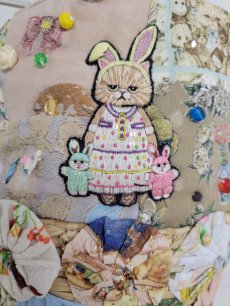 画像16: 【即納】リメイクパッチワークかごBAG　5100700B-RM (16)