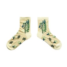 画像1: 松尾ミユキ  Float socks Flower BE MM524 (1)
