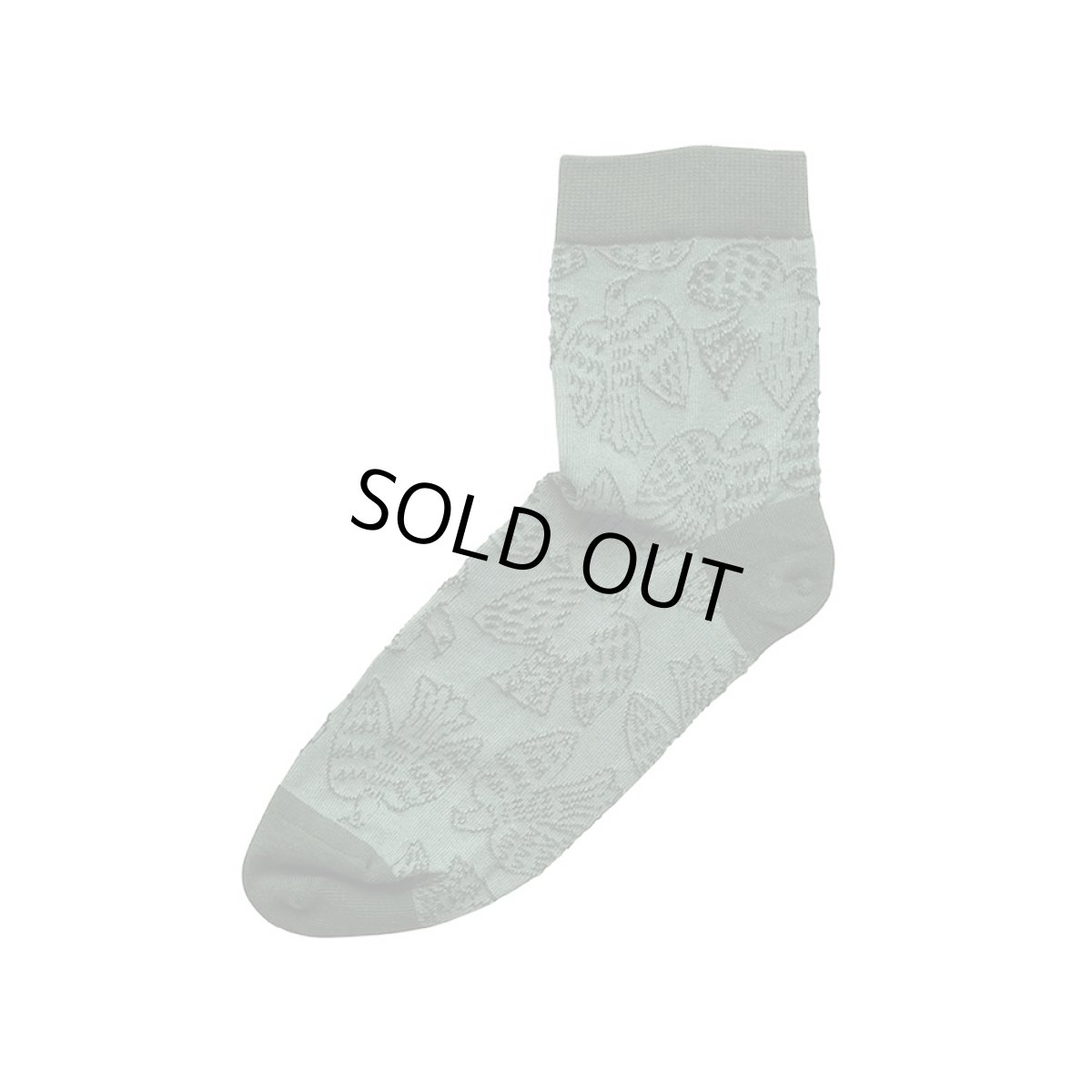 画像1: 松尾ミユキ  Float socks Bird GR MM534 (1)