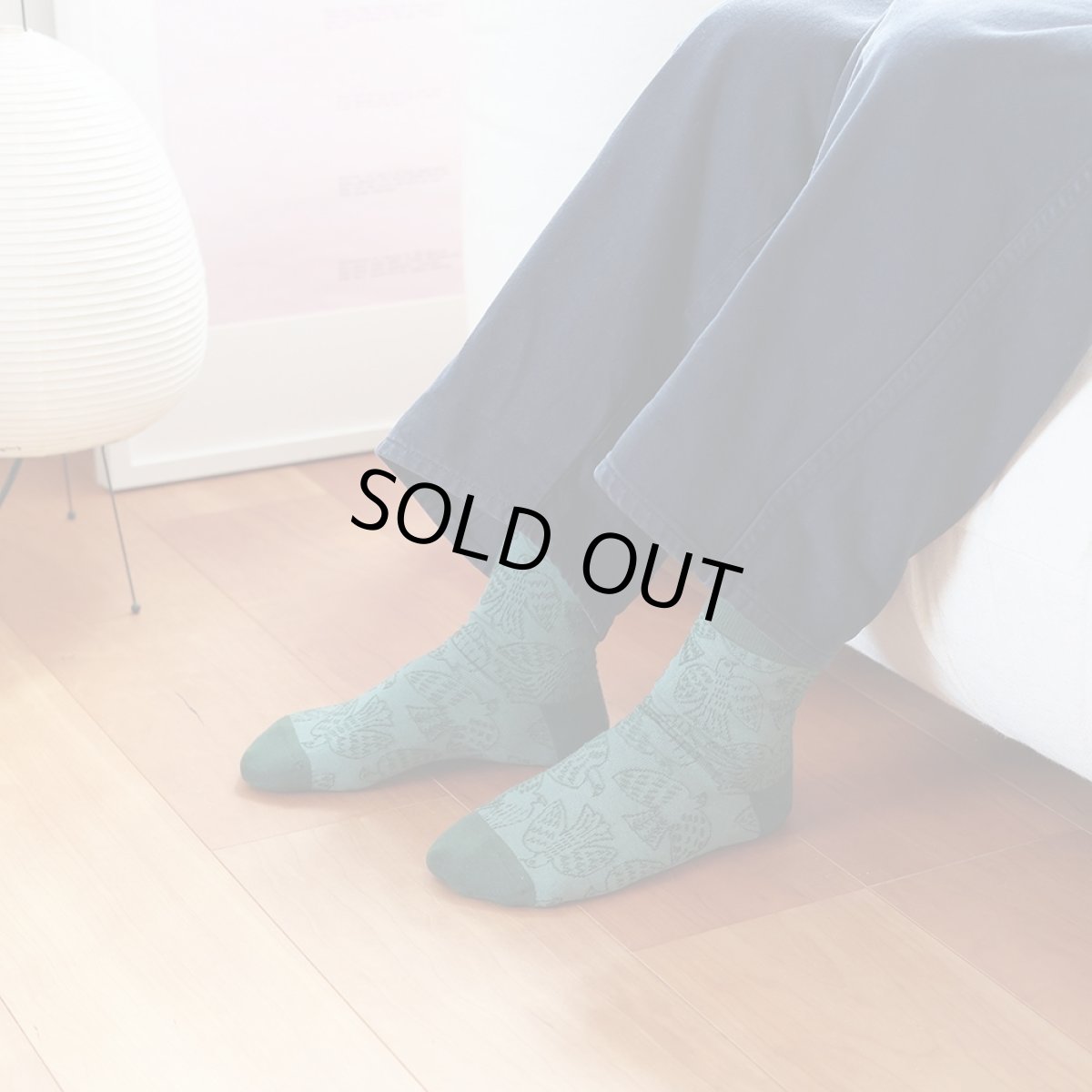 画像4: 松尾ミユキ  Float socks Bird GR MM534 (4)