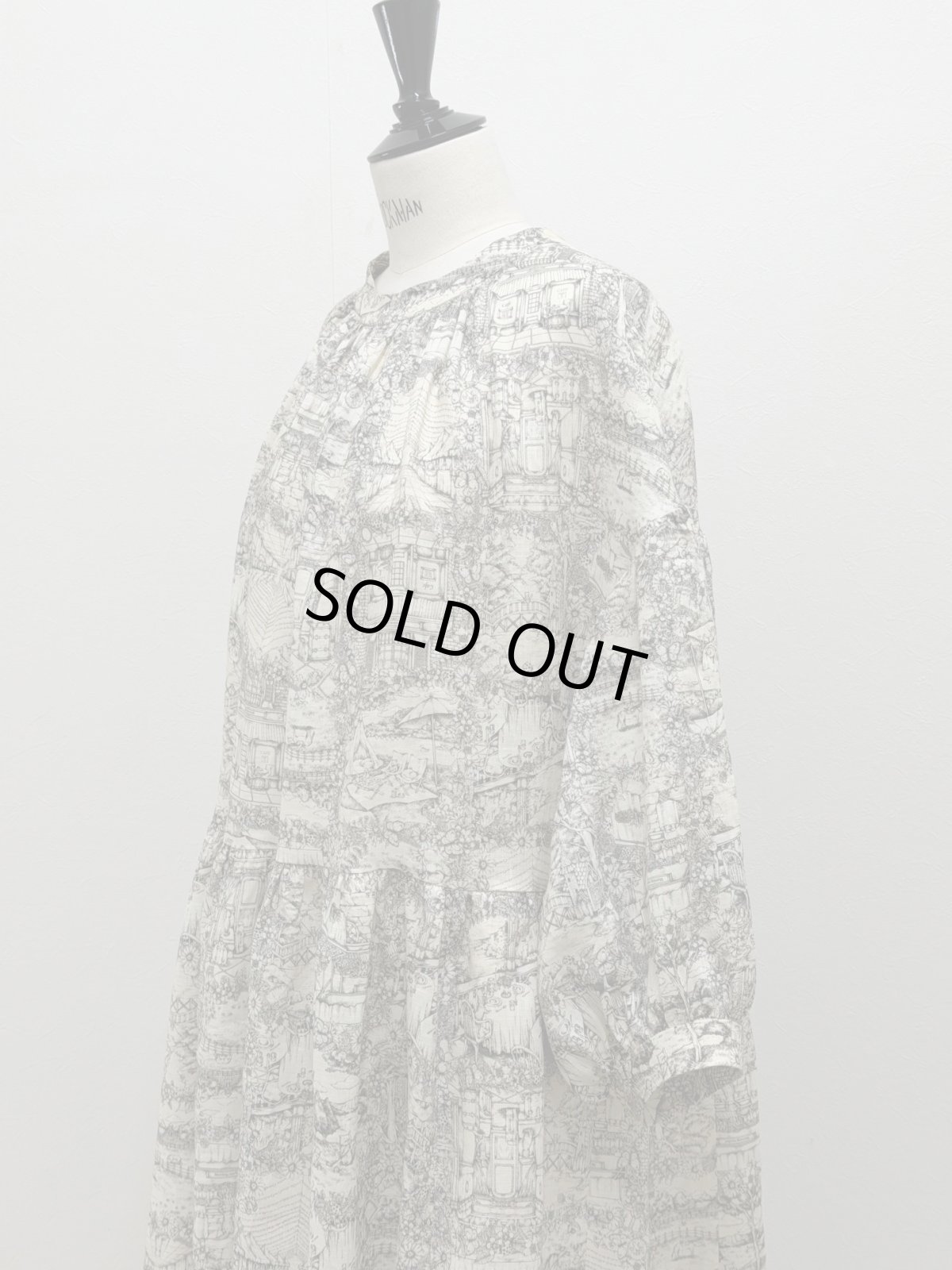 画像2: 【5月中旬〜5月下旬】スーちゃんジャーニーリネンワンピース（3L） 6610240 (2)