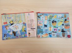 画像1: marini＊moteany フラットポーチ (1)