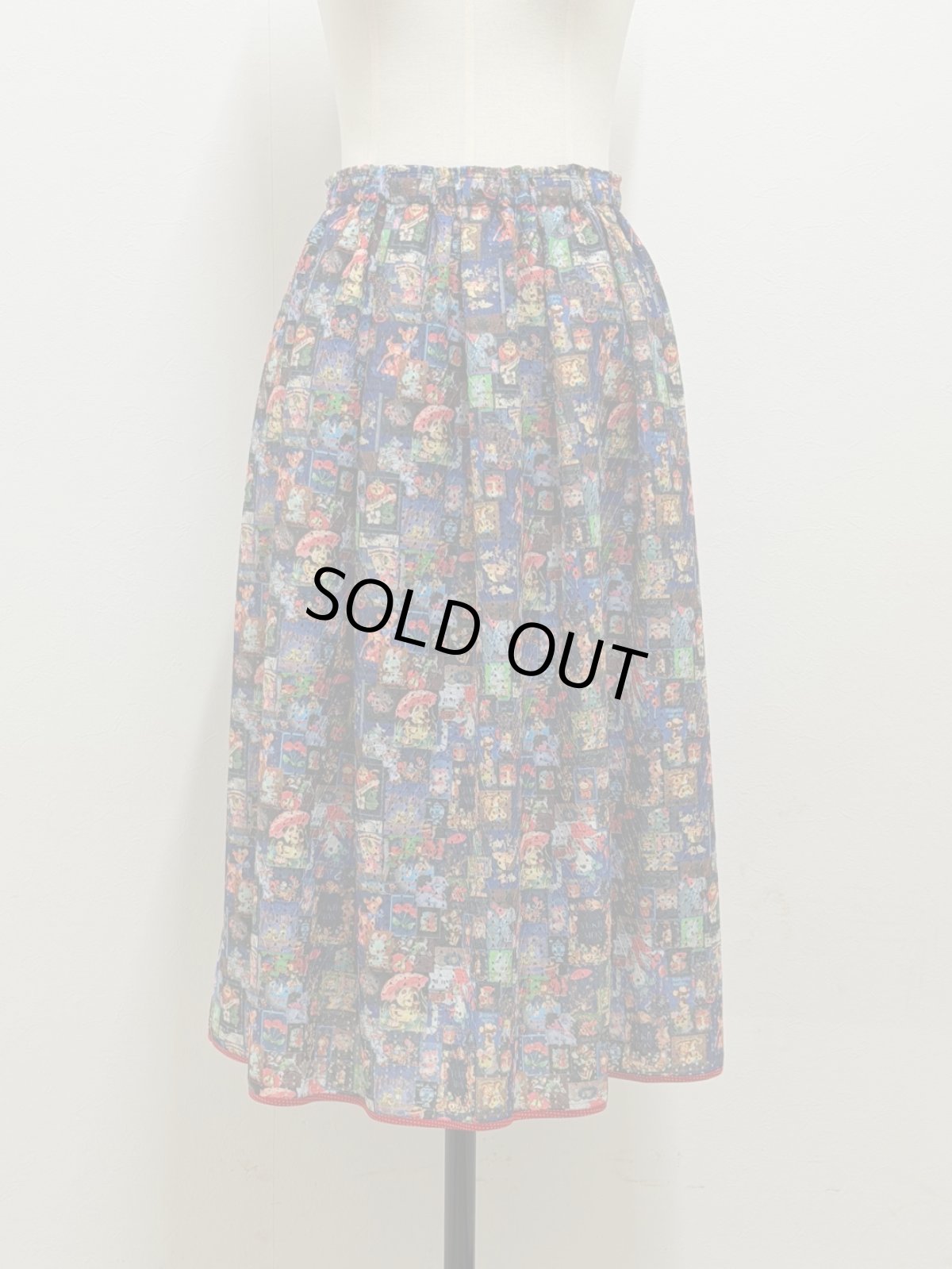 画像5: 【5月下旬〜6月中旬】アンティークボードスカート（3L）6660300 (5)