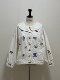 画像8: 【5月中旬〜5月下旬】fortune刺繍Gジャン(M) 　6190040 (8)