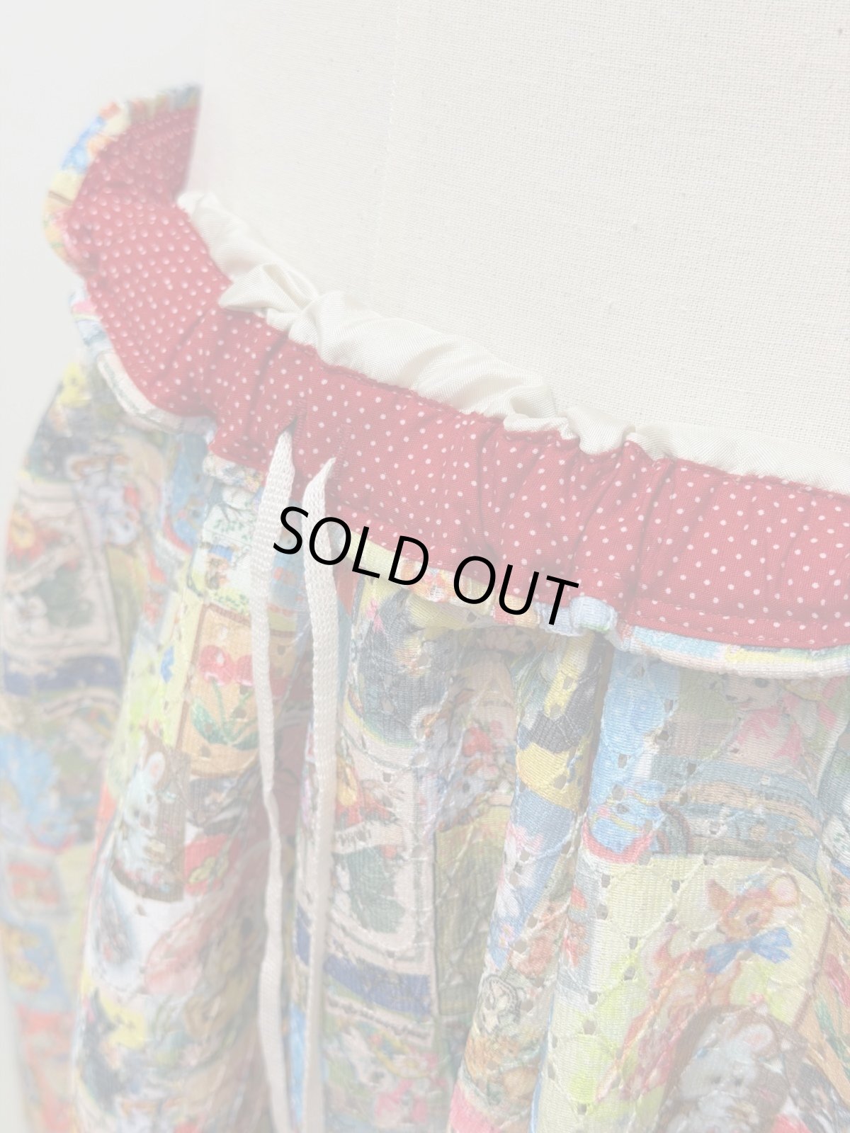 画像3: 【5月下旬〜6月中旬】アンティークボードスカート（3L）6660300 (3)