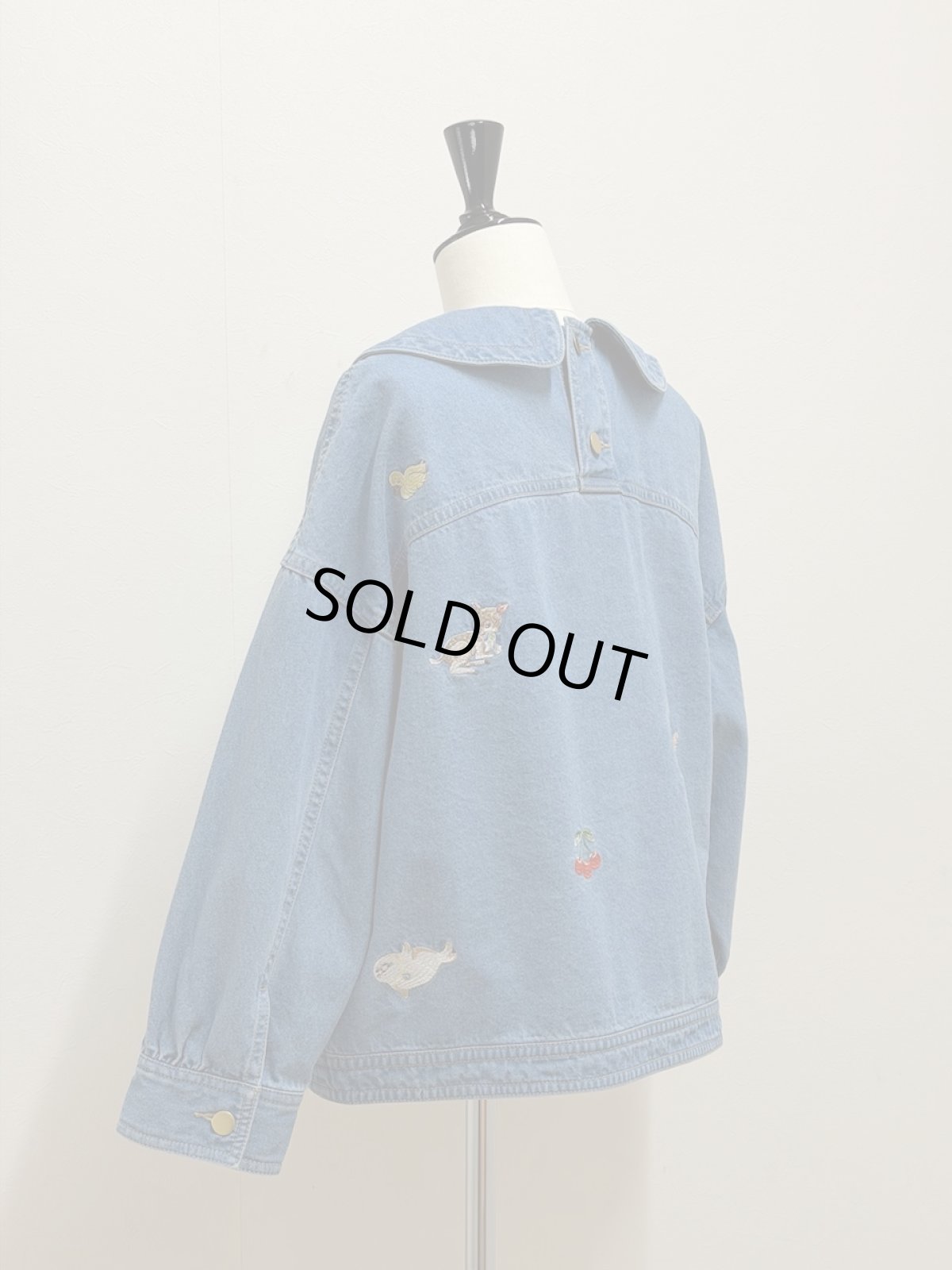 画像17: 【5月中旬〜5月下旬】fortune刺繍Gジャン(M) 　6190040 (17)