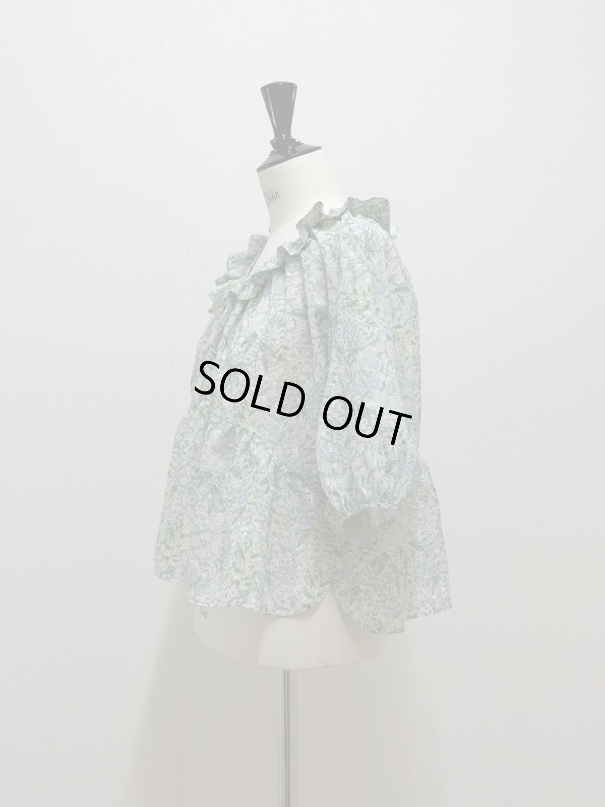 画像7: 【5月下旬〜6月上旬】秘密の猫庭ブラウス（M） 6170110 (7)