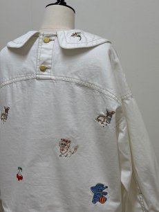 画像12: 【5月中旬〜5月下旬】fortune刺繍Gジャン(M) 　6190040 (12)