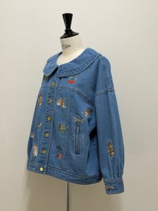 画像15: 【5月中旬〜5月下旬】fortune刺繍Gジャン(M) 　6190040 (15)