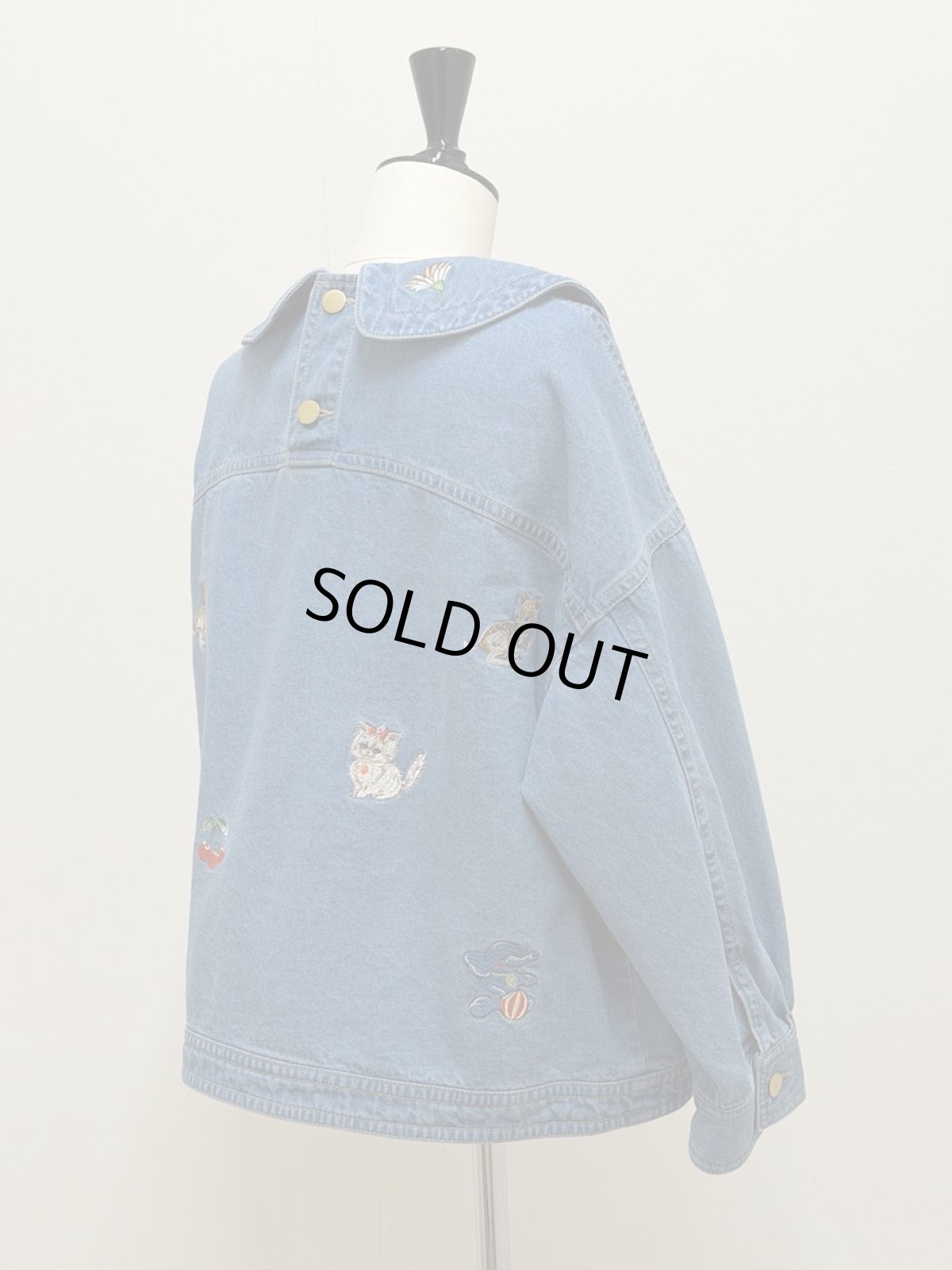 画像18: 【5月中旬〜5月下旬】fortune刺繍Gジャン(M) 　6190040 (18)