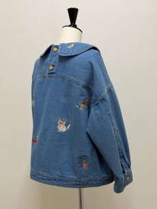 画像18: 【5月中旬〜5月下旬】fortune刺繍Gジャン(M) 　6190040 (18)