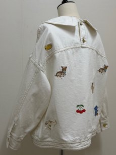 画像13: 【5月中旬〜5月下旬】fortune刺繍Gジャン(M) 　6190040 (13)