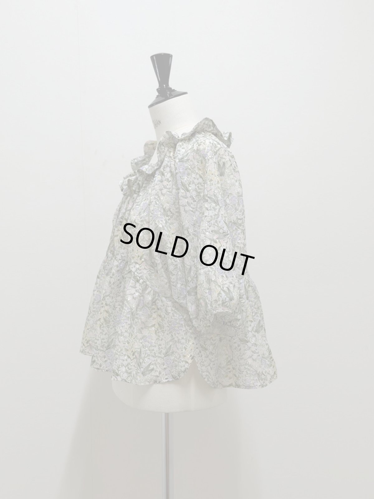 画像3: 【5月下旬〜6月上旬】秘密の猫庭ブラウス（M） 6170110 (3)