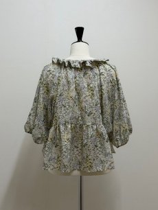 画像4: 【5月下旬〜6月上旬】秘密の猫庭ブラウス（M） 6170110　※早期締切商品 (4)