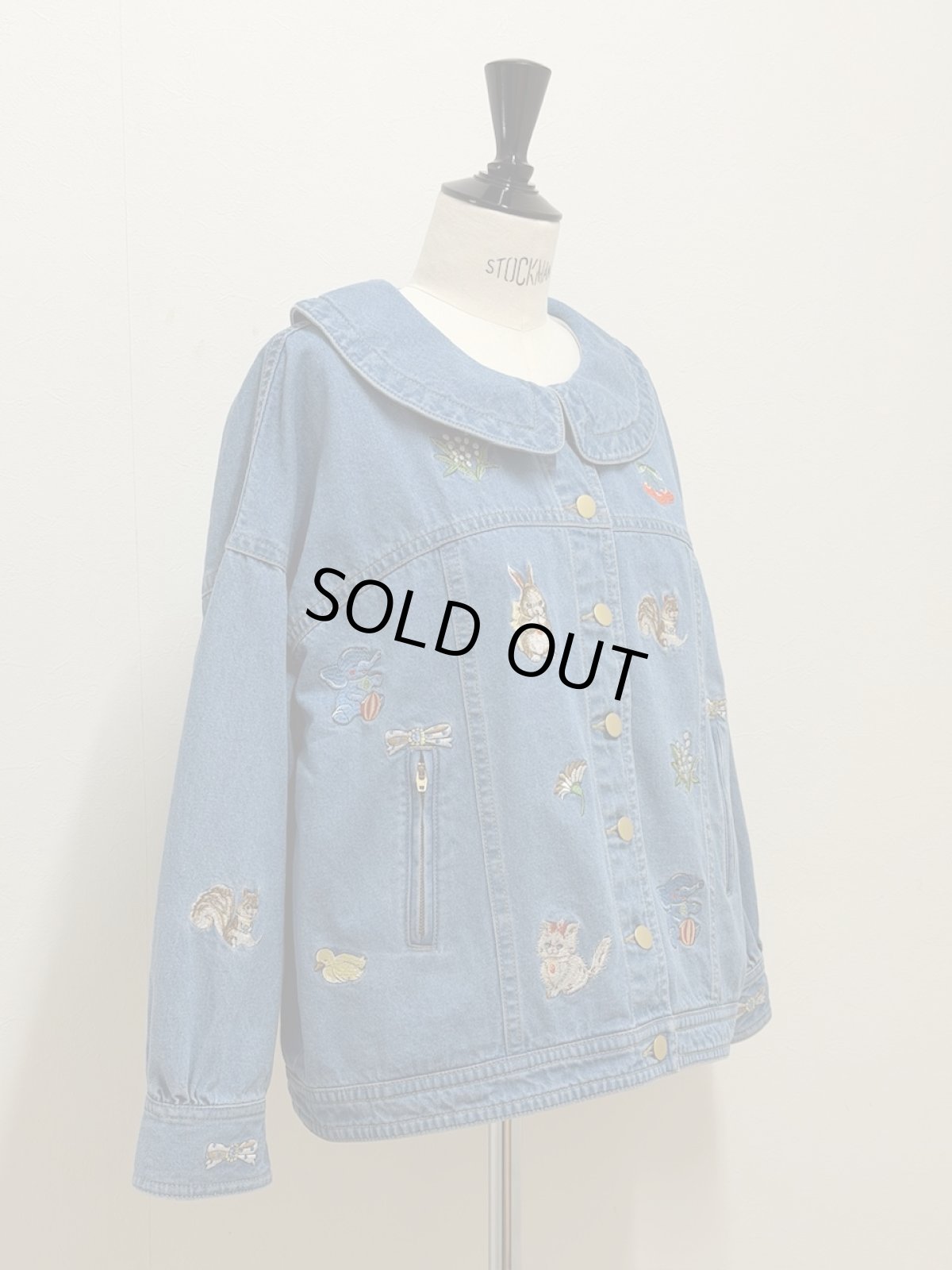 画像16: 【5月中旬〜5月下旬】fortune刺繍Gジャン(M) 　6190040 (16)