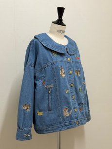 画像16: 【5月中旬〜5月下旬】fortune刺繍Gジャン(M) 　6190040 (16)