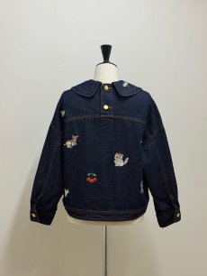 画像4: 【5月中旬〜5月下旬】fortune刺繍Gジャン(M) 　6190040 (4)