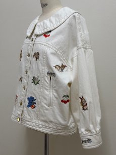 画像9: 【5月中旬〜5月下旬】fortune刺繍Gジャン(M) 　6190040 (9)