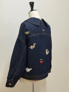 画像7: 【5月中旬〜5月下旬】fortune刺繍Gジャン(M) 　6190040 (7)