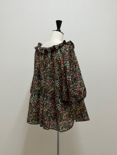 画像10: 【5月下旬〜6月上旬】秘密の猫庭ブラウス（M） 6170110　※早期締切商品 (10)