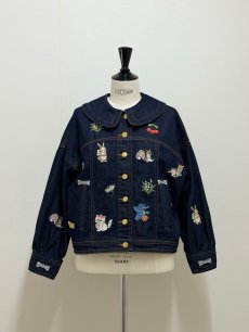 画像1: 【5月中旬〜5月下旬】fortune刺繍Gジャン(M) 　6190040 (1)