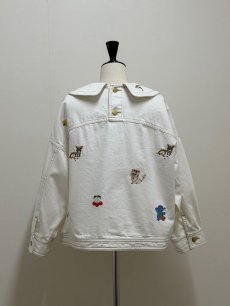 画像11: 【5月中旬〜5月下旬】fortune刺繍Gジャン(M) 　6190040 (11)