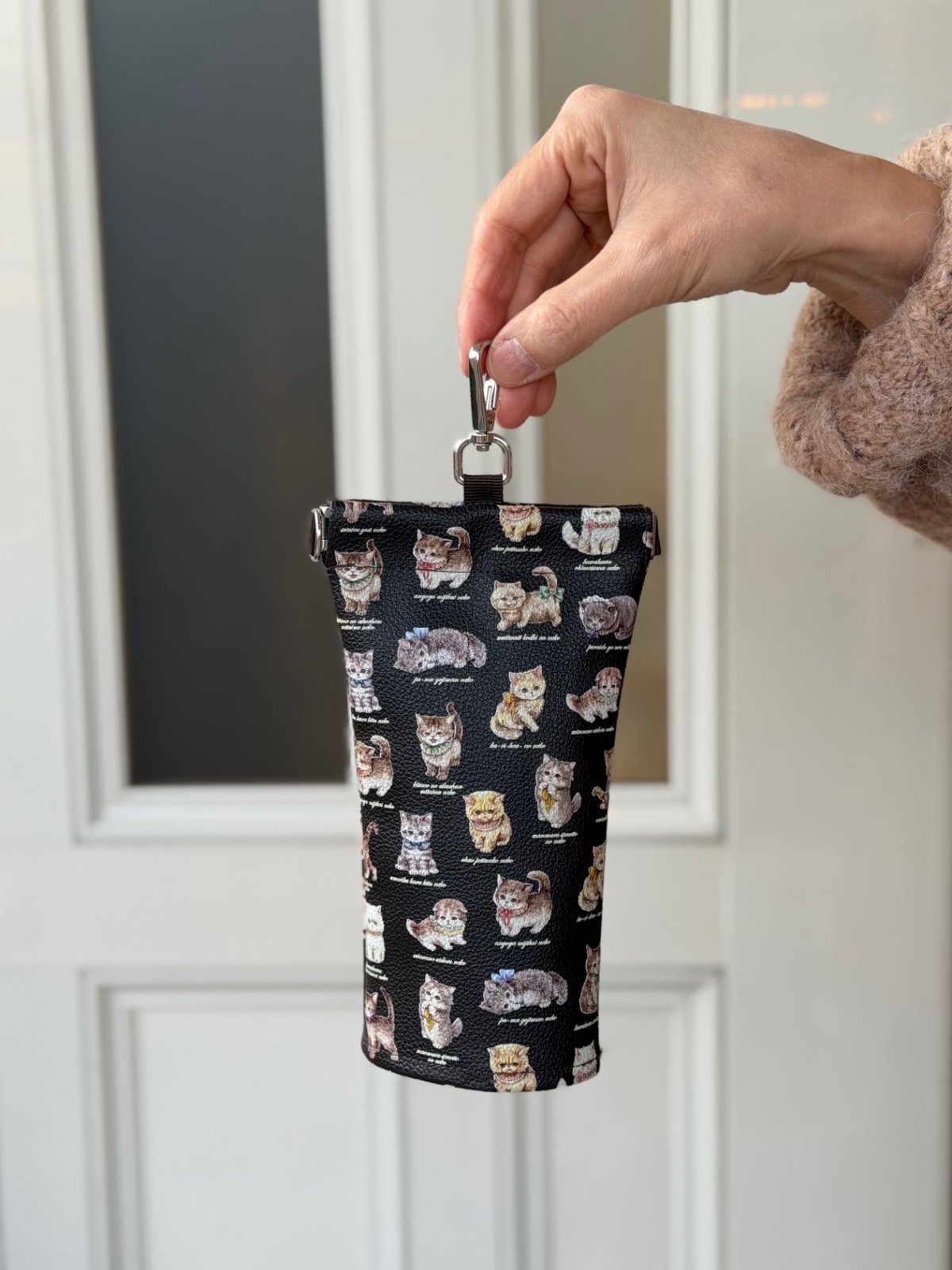 画像9: 【4月下旬〜5月中旬】こねこ図鑑長傘ショルダーケース　6100310 (9)