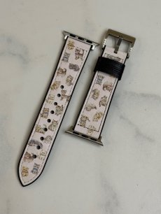 画像4: 【3月下旬〜4月上旬】こねこ図鑑アップルウォッチベルト　6100290 (4)