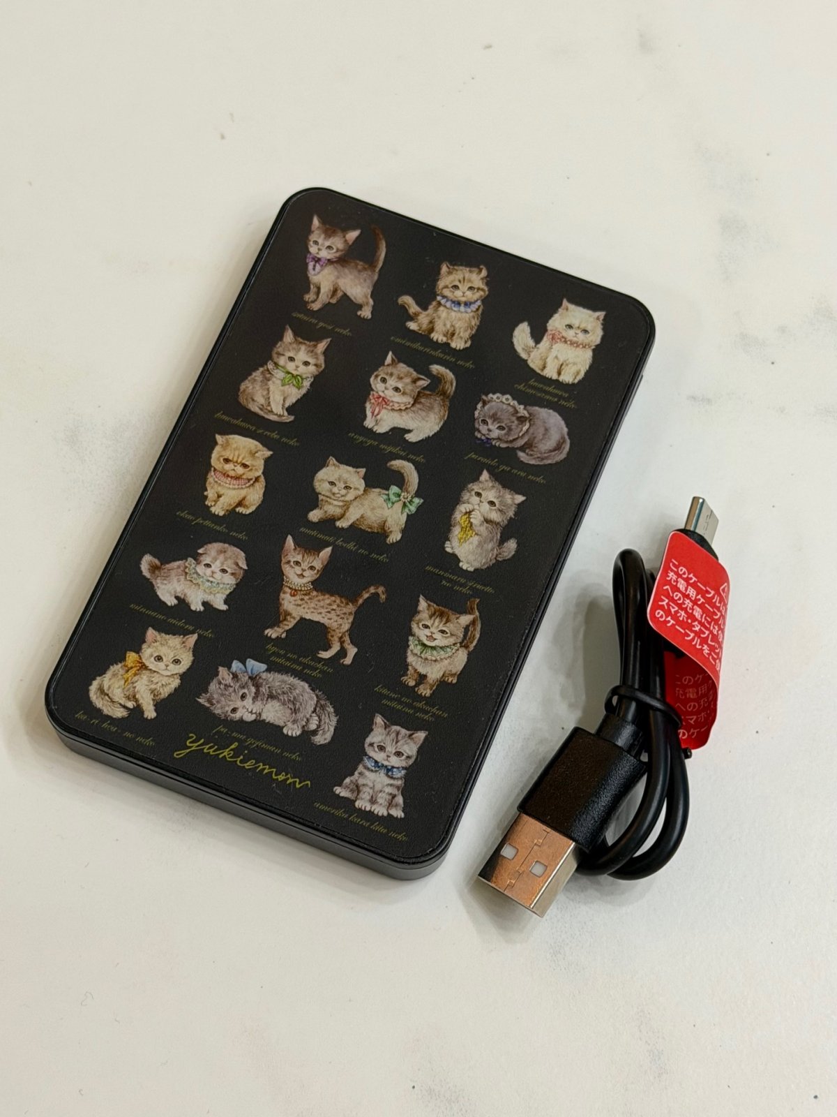 画像5: 【3月下旬〜4月上旬】こねこ図鑑モバイルバッテリー充電器　6100280 (5)