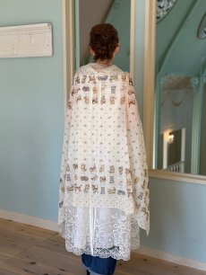 画像4: 【4月下旬〜5月中旬】こねこ図鑑UVストール　6100340 (4)