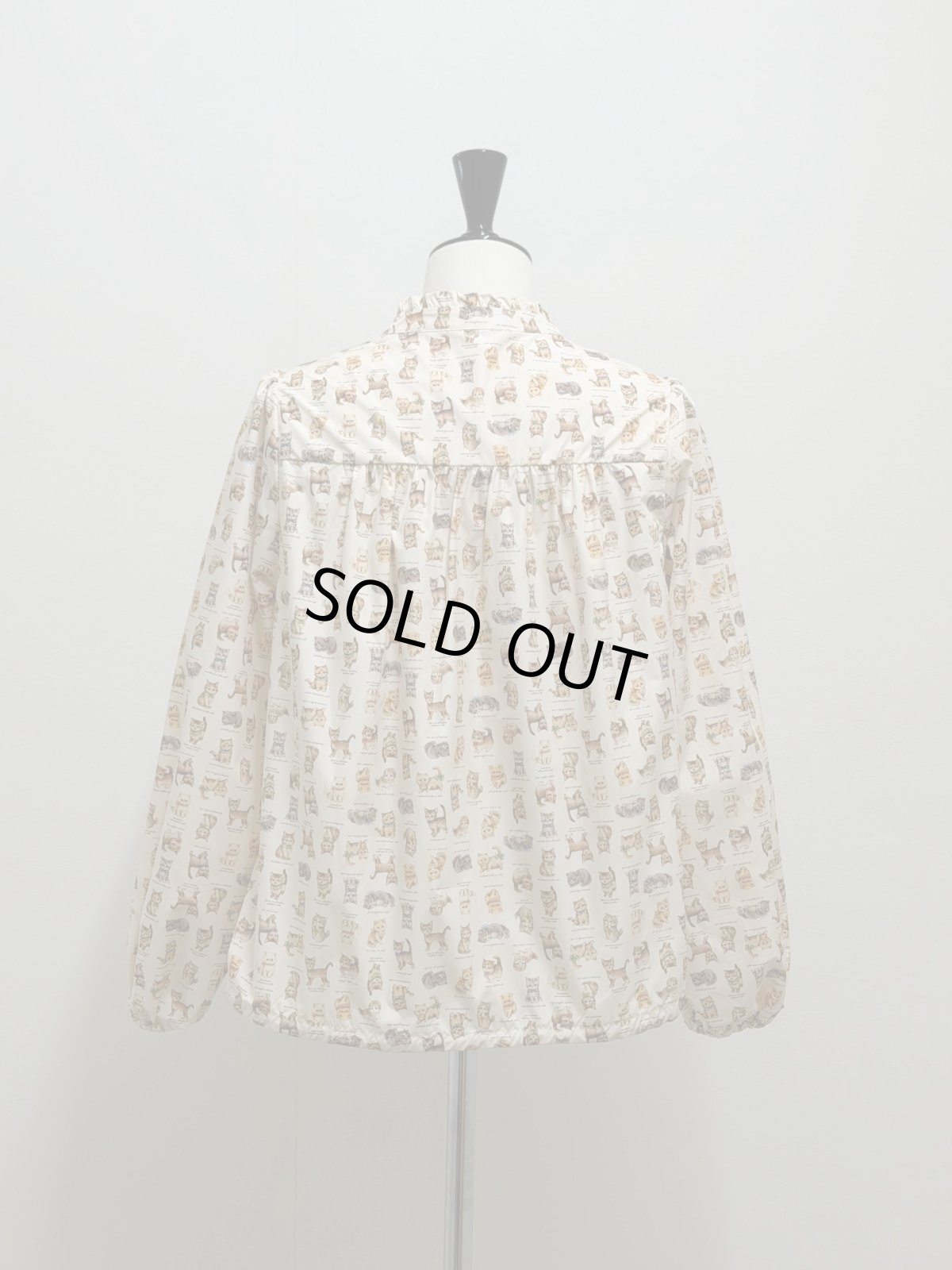 画像5: 【4月下旬〜5月中旬】こねこ図鑑レインブルゾン（3L）6690070 (5)