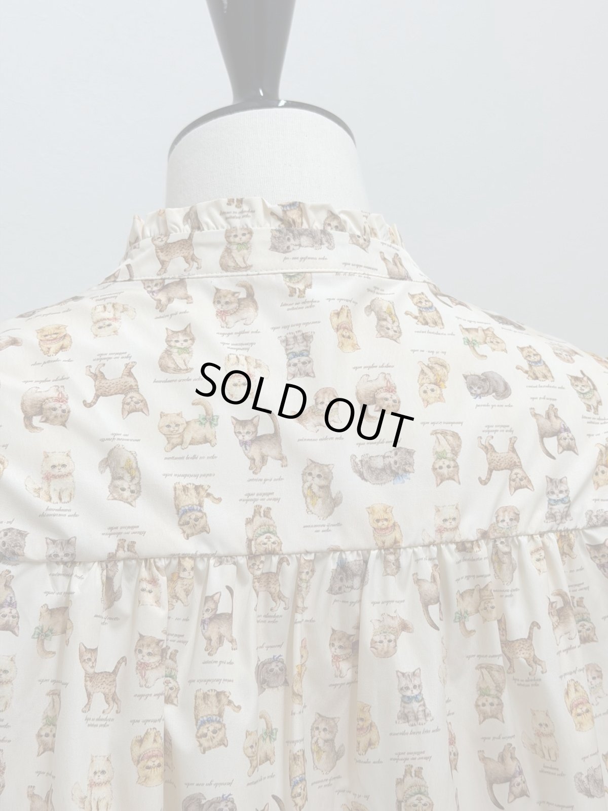 画像6: 【4月下旬〜5月中旬】こねこ図鑑レインブルゾン（3L）6690070 (6)