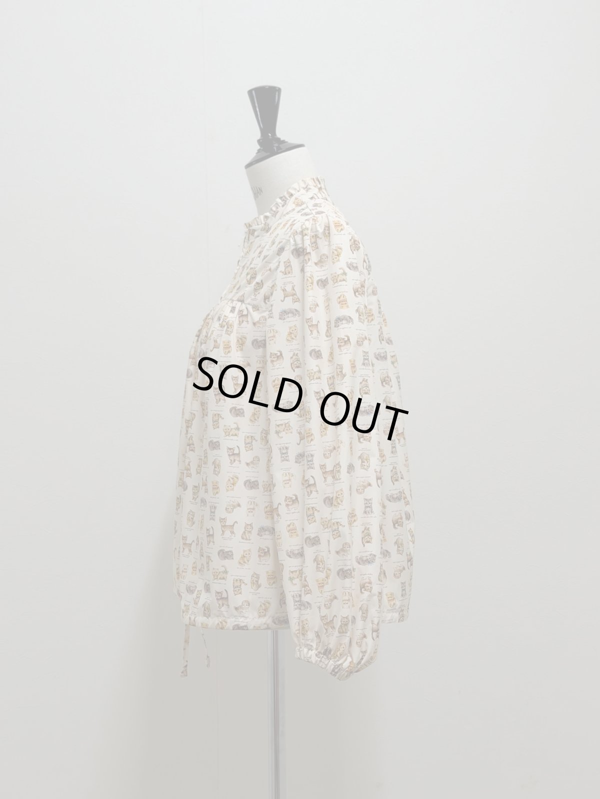 画像4: 【4月下旬〜5月中旬】こねこ図鑑レインブルゾン（3L）6690070 (4)