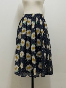 画像1: 【6月上旬〜6月中旬】マーガレットボリュームスカート（3L）6660320 ※数量限定 (1)