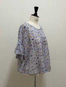 画像7: 【6月上旬〜6月中旬】こねこ図鑑ヒララブラウス（3L） 6670160 ※数量限定 (7)