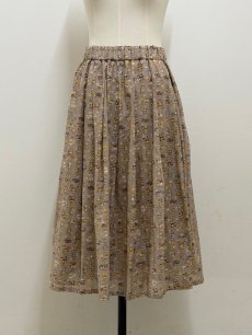 画像1: 【6月上旬〜6月中旬】こねこ図鑑ボリュームスカート（3L）6660340 ※数量限定 (1)