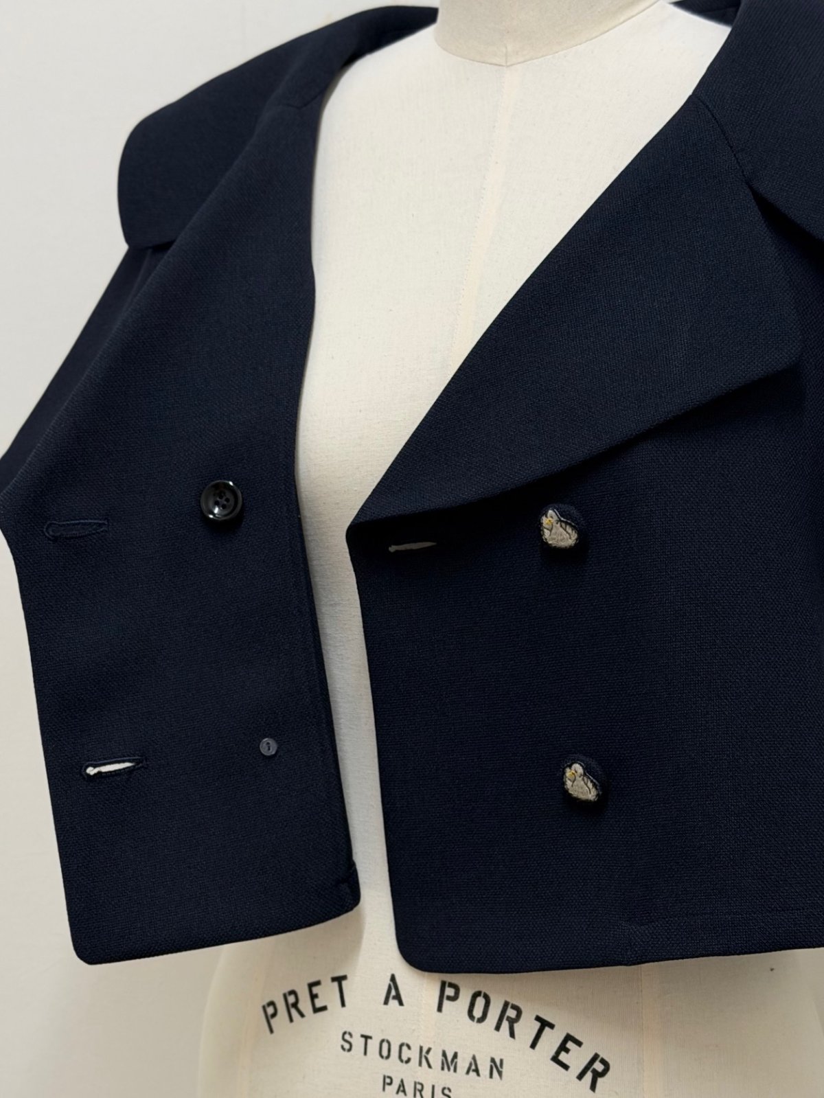 画像3: 【6月中旬〜6月下旬】パフショートジャケット（M）6190100 (3)