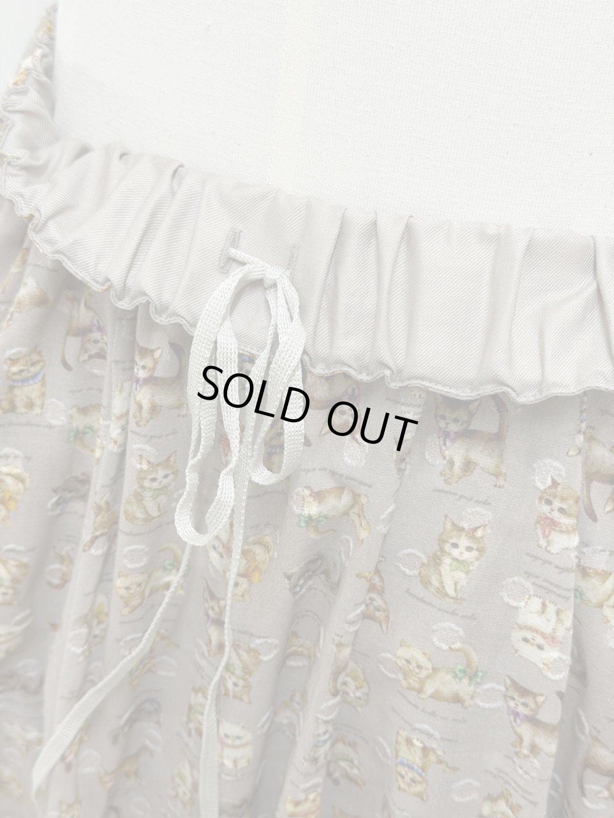 画像2: Y・Y様【6月上旬〜6月中旬】こねこ図鑑ボリュームスカート（3L）6660340 ※数量限定 (2)