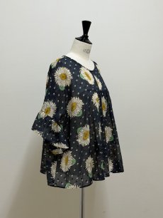 画像7: 【6月上旬〜6月中旬】マーガレットヒララブラウス（M） 6170130 ※数量限定 (7)