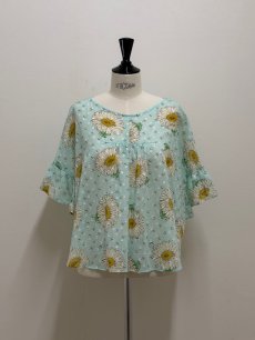 画像4: 【6月上旬〜6月中旬】マーガレットヒララブラウス（M） 6170130 ※数量限定 (4)