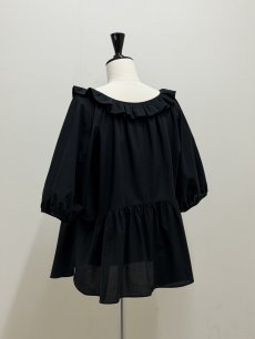 画像4: 【6月上旬〜6月中旬】ラブスワンブラウス（3L） 6670180A (4)