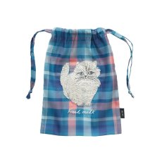 画像1: 松尾ミユキ Sheer Drawstring pouch  Stella MM595 (1)