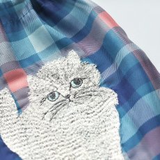 画像2: 松尾ミユキ Sheer Drawstring pouch Chad MM591 (2)