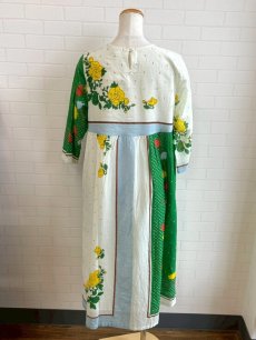 画像2: kilki ワンピース スカーフプリント BE (2)