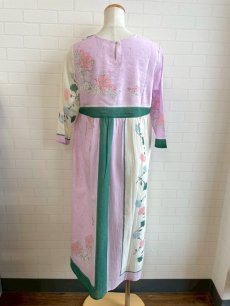 画像2: kilki ワンピース スカーフプリント PU (2)