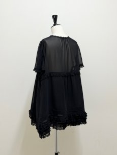 画像3: 【7月下旬〜8月上旬】デコレーションブラウス（3L） 6670210 (3)