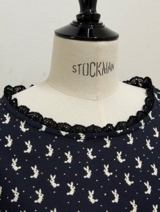 画像2: 【7月下旬〜8月上旬】テキスタイルシューTシャツ（M）6180320 (2)